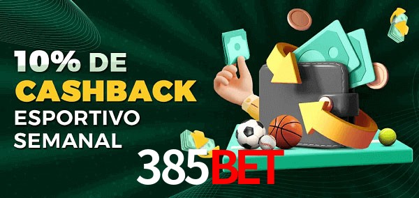 10% de bônus de cashback na 385Bet